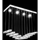 Galaxy LED 12 inch Silver Chandelier Ceiling Light