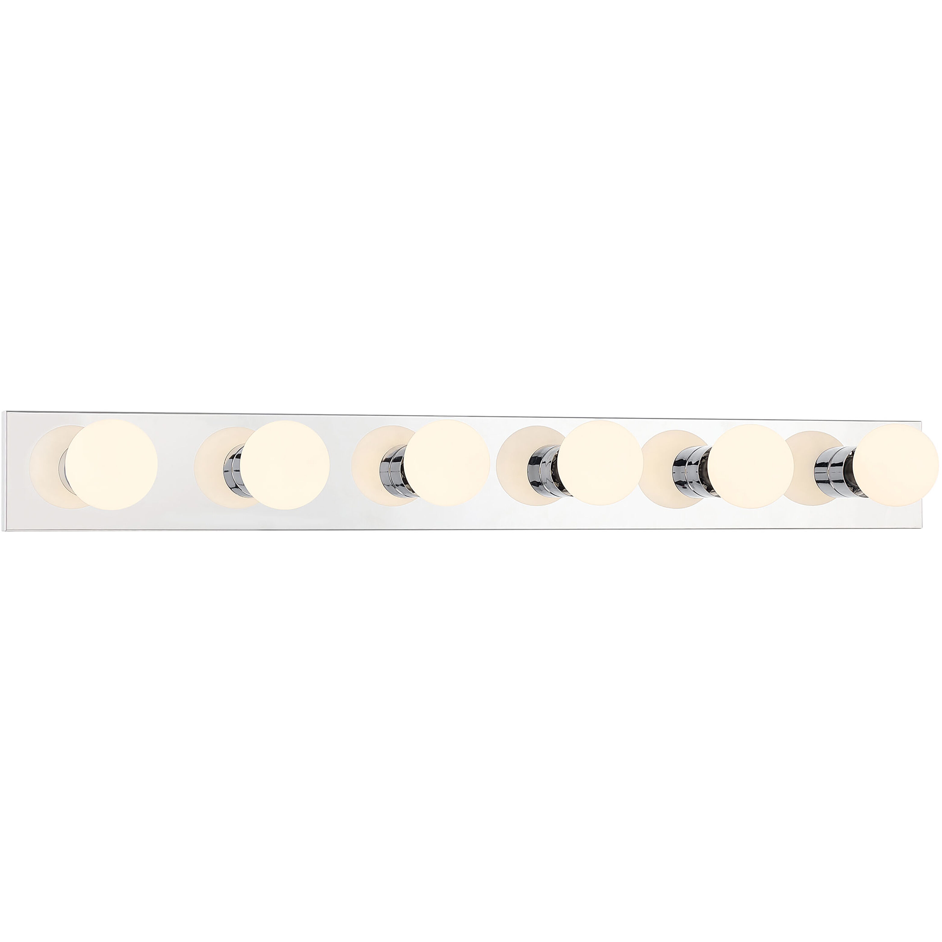 Bellisse 6 Light 36 inch Chrome Bathroom Vanity Light Bar Wall Light