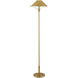 Maarla 58.75 inch 40 watt Polished Brass Table Lamp Portable Light