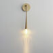 Pierce LED 2.25 inch Gold ADA Wall Sconce Wall Light