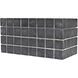 Berlin 9 X 4.5 inch Black Marble Box, Set of 2