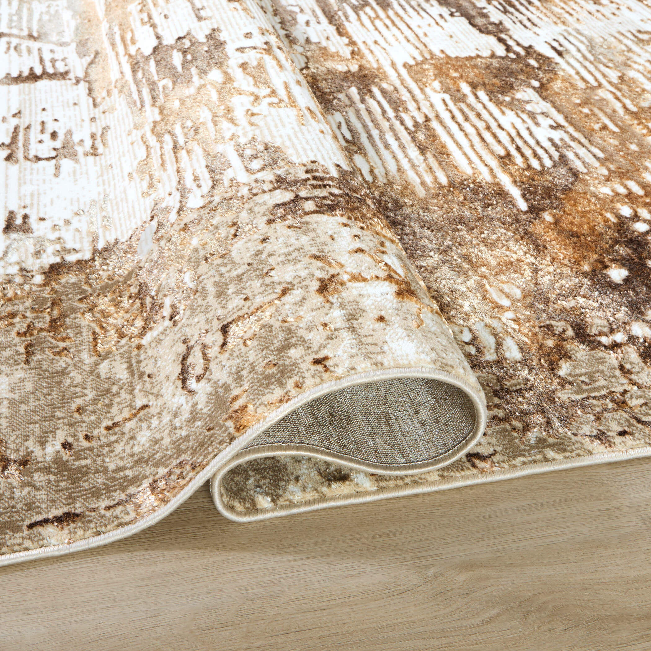 Piave 130 X 94 inch Earth Tones Rug in 8 x 11