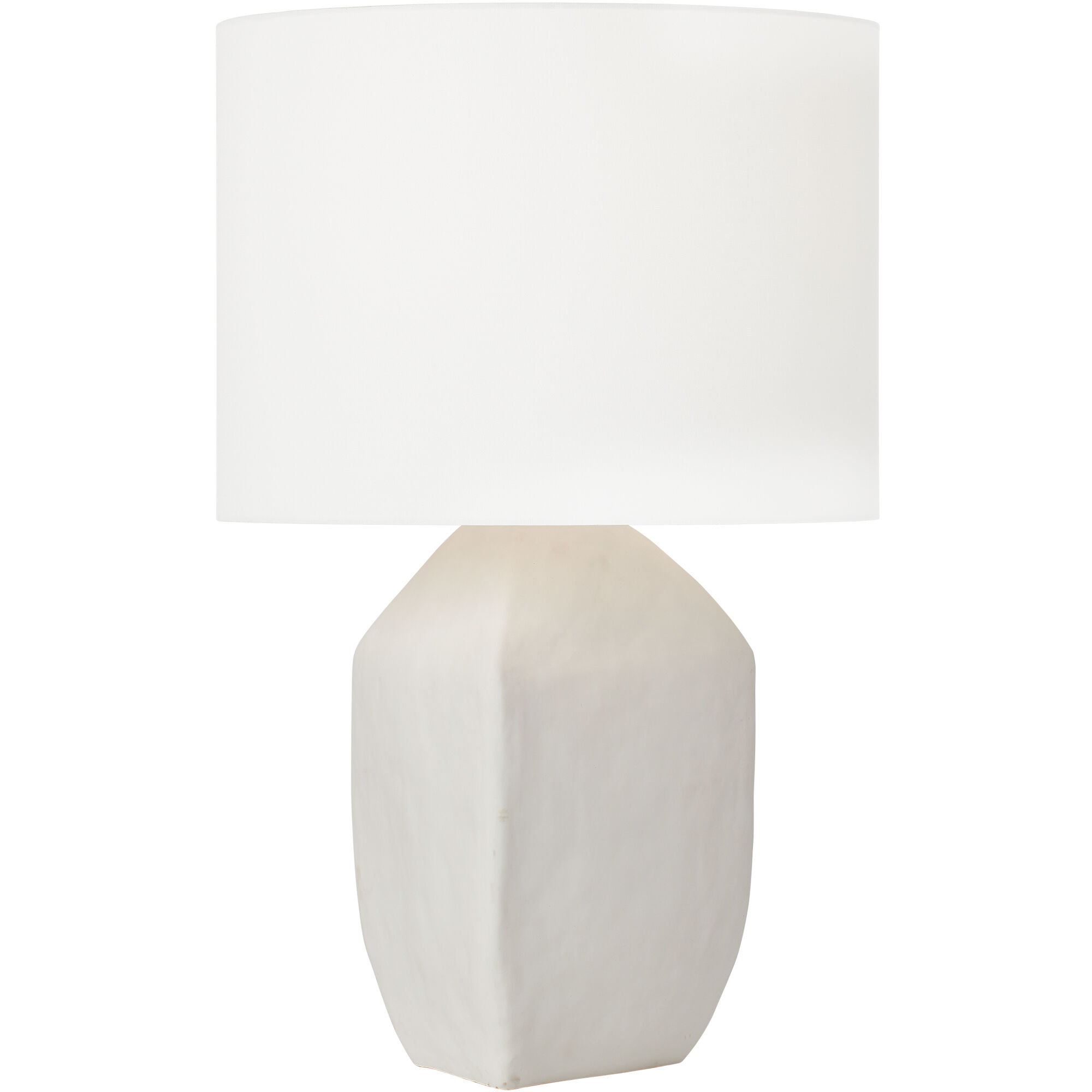 Hable Sybert 27.5 inch 9.00 watt Matte White Ceramic Table Lamp Portable Light
