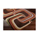Forum 48 inch Brown and Brown Area Rug, Wool