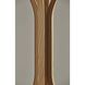 Toby 68 inch Plywood with Natural Oak Wood Veneer Coat Rack