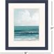 Propac Blue and White and Green and Teal Framed Art, Propac