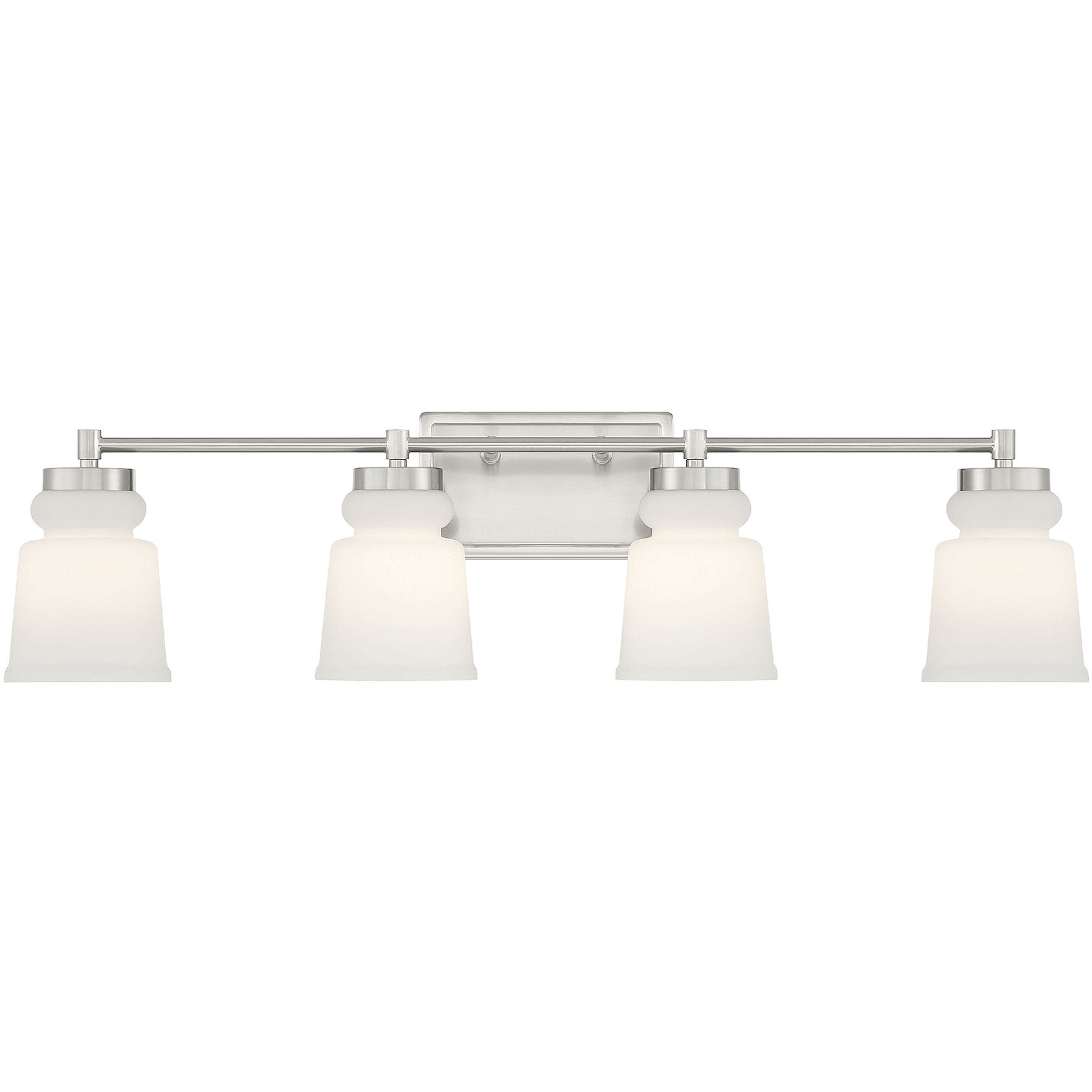 Contemporary 4 Light 32.00 inch Bathroom Vanity Light