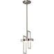 Frame LED 6 inch Brushed Nickel Pendant Ceiling Light