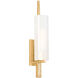 Vineland 1 Light 4.25 inch Vintage Gold Leaf Wall Sconce Wall Light