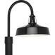 Cedar Springs 1 Light 17 inch Gloss Black Outdoor Post Lantern