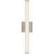 Geri 2 inch Brushed Nickel ADA Wall Sconce Wall Light