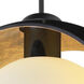 Pogo LED Black Cord Pendant Ceiling Light