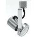 Signature 1 Light 120V Brushed Steel Track Fixture Ceiling Light, Adjustable