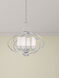 Westfield 4 Light 22 inch Brushed Nickel Chandelier Ceiling Light