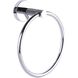 Cain 6.75 inch Chrome Towel Ring