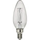 Branded Lamps LED T - Torpedo C - E12 Candelabra 5.00 watt 120 3000K Light Bulb