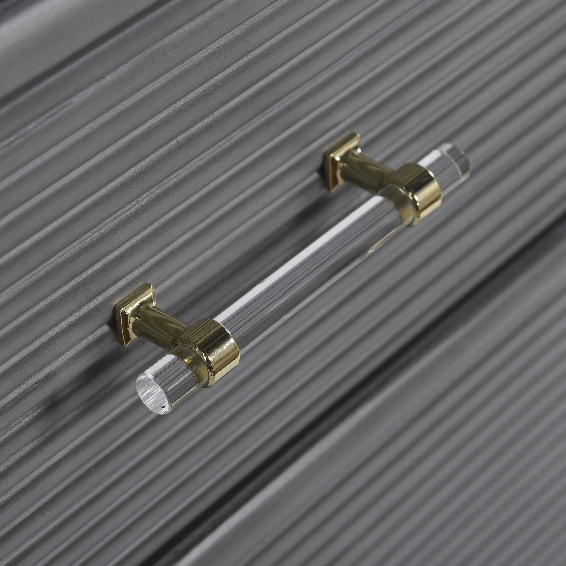 Milano 69 inch Slate Gray and Light Gray Sideboard