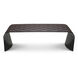 Marcello 47.44 X 25.2 inch Dark Brown Faux Leather Coffee Table