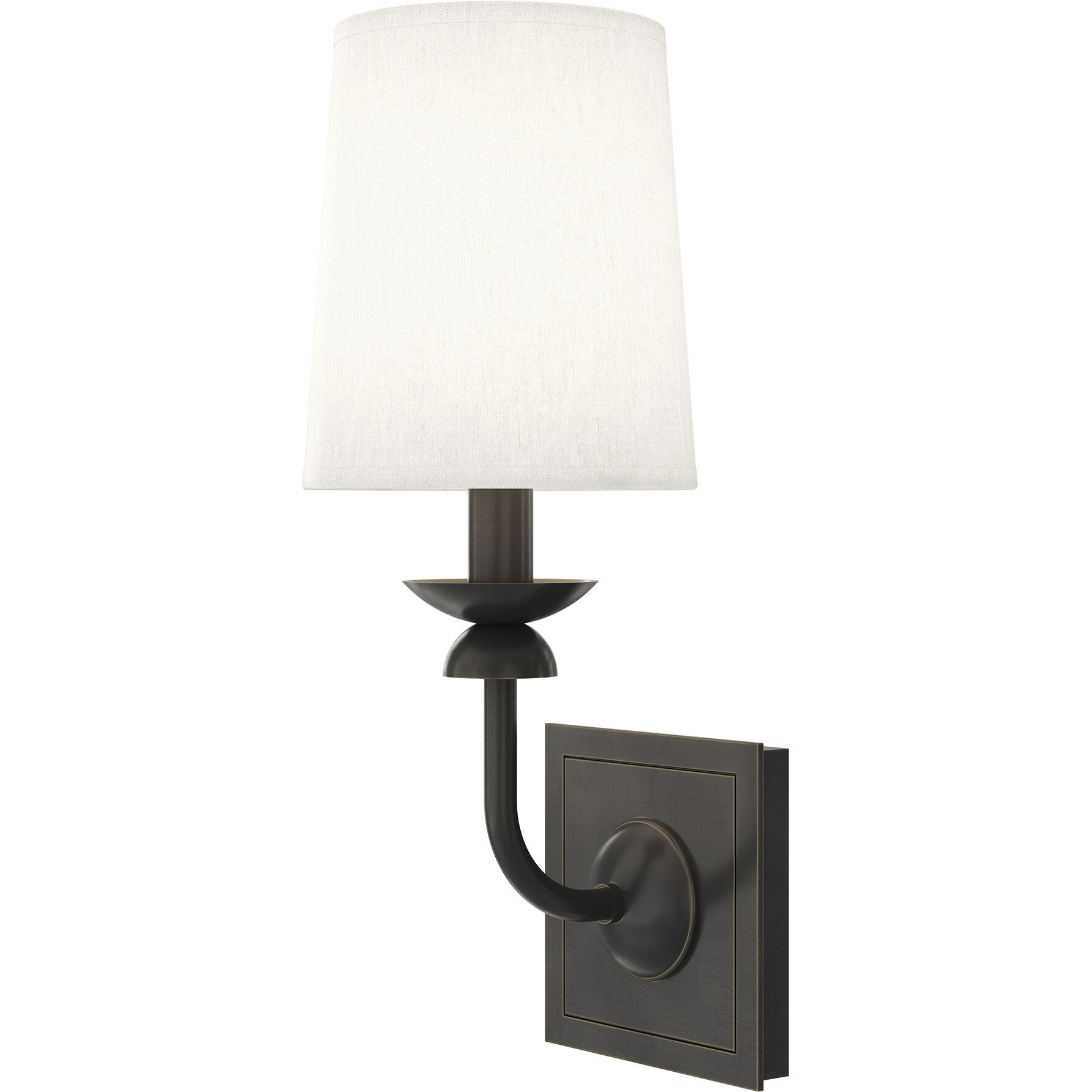 William 1 Light 5.25 inch Deep Patina Bronze Wall Sconce Wall Light