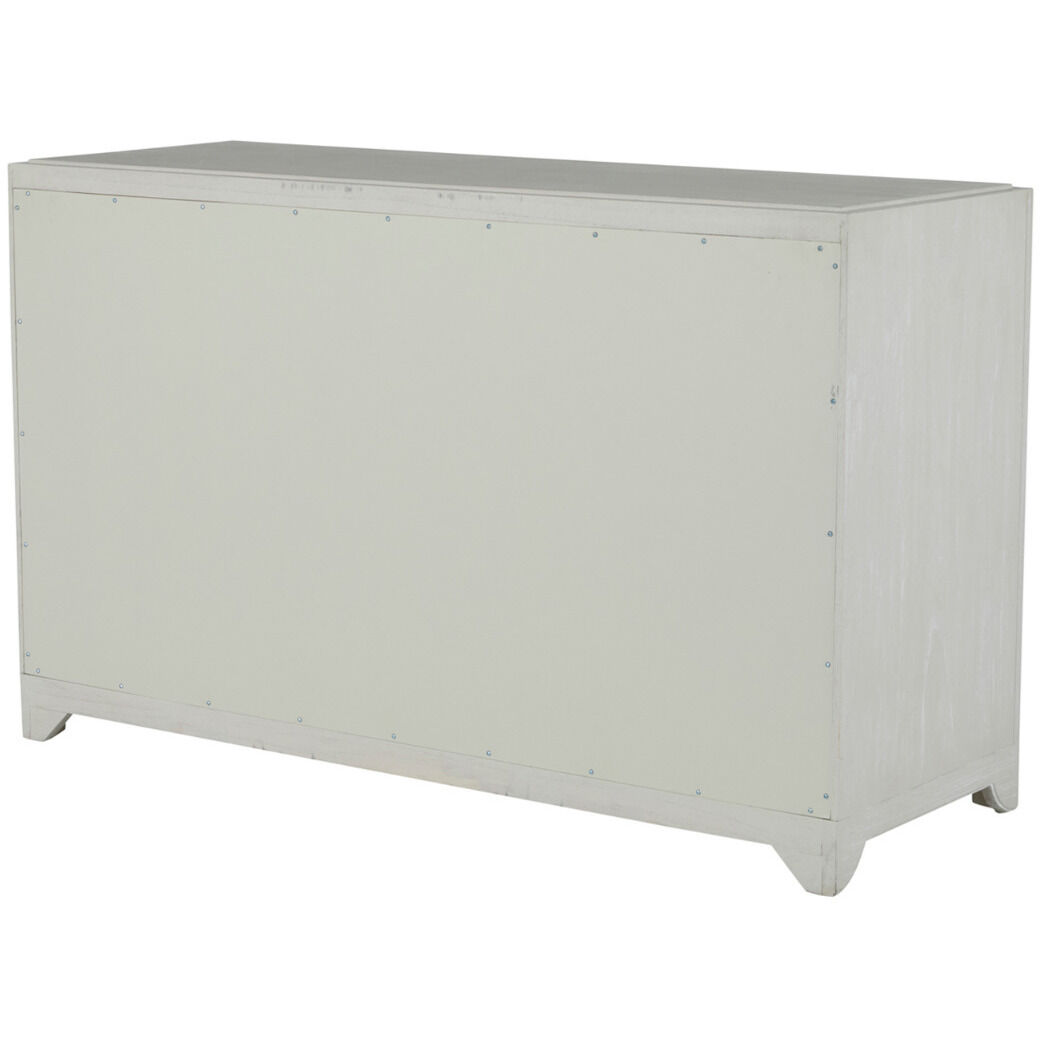 Fairmont Cerused White / Stained Gold Dresser