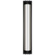Moline LED 32 inch Black Outdoor Wall Light in 4000K, dweLED