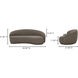 Excelsior Brown Sofa