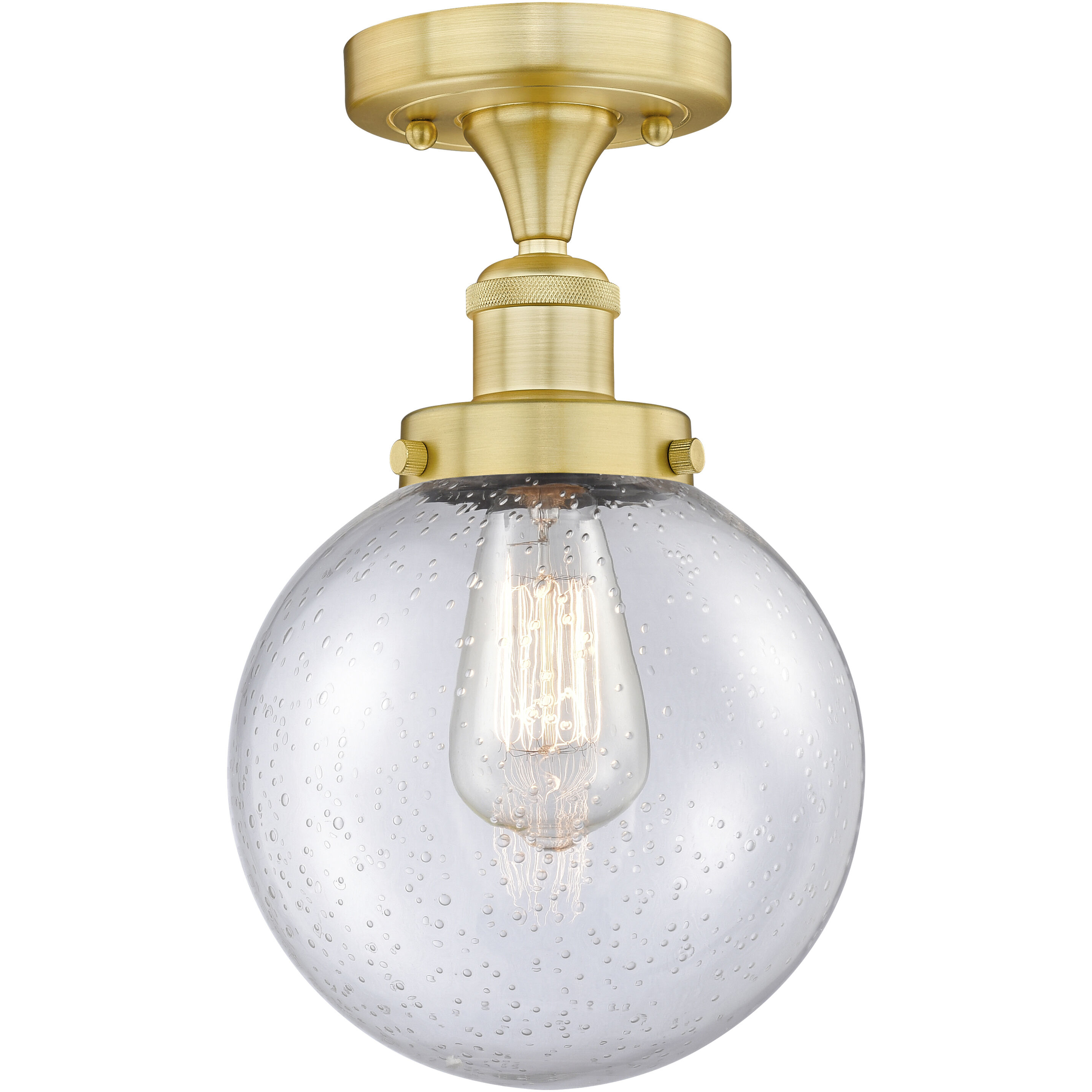 Beacon 1 Light 8.00 inch Semi-Flush Mount