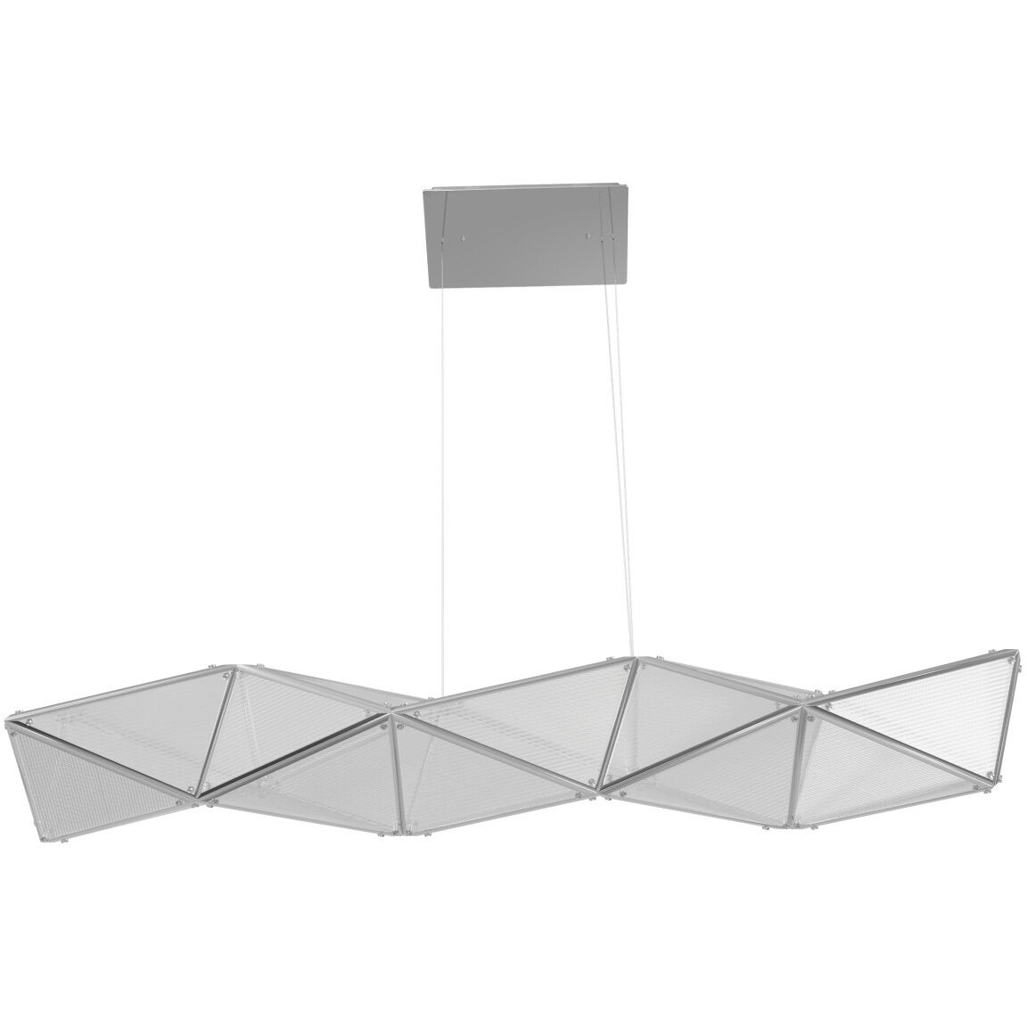 Seoul LED 6 inch Chrome Pendant Ceiling Light