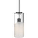 Ole' 1 Light 4 inch Matte Black Pendant Ceiling Light