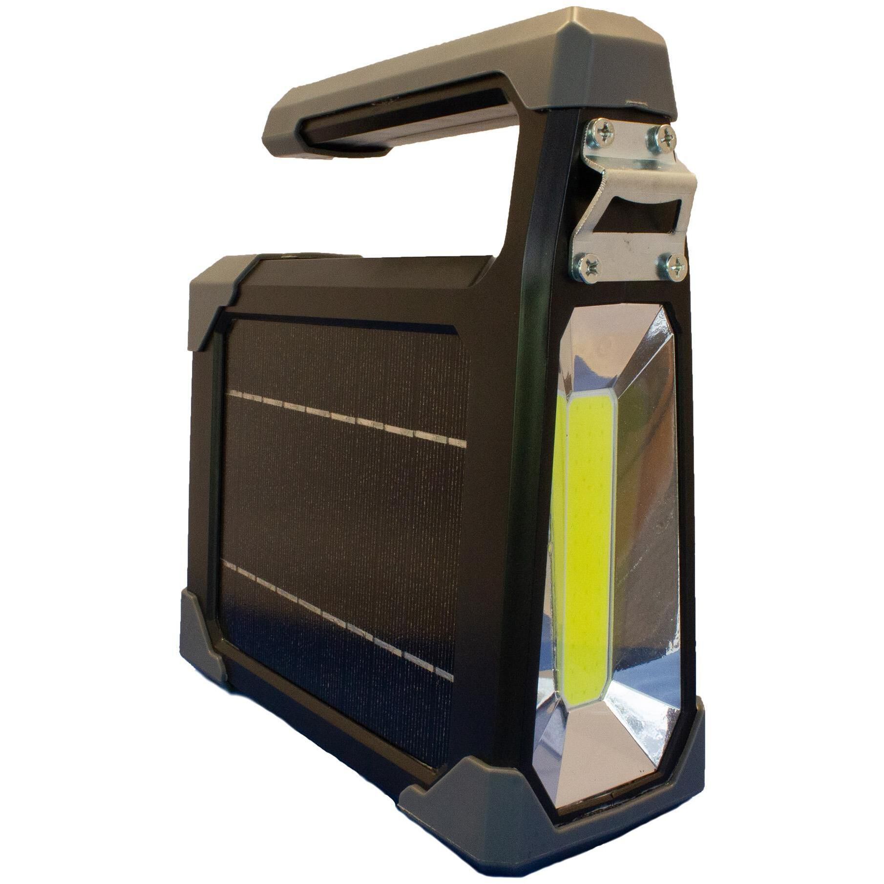 Christopher 1 Light 8.75 inch Black and Grey Security and Utility Lights, Solar