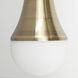 Decarlo 43.31 inch Gold Chandelier Ceiling Light