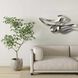 Graceful 30 X 17 inch Metal Wall Art