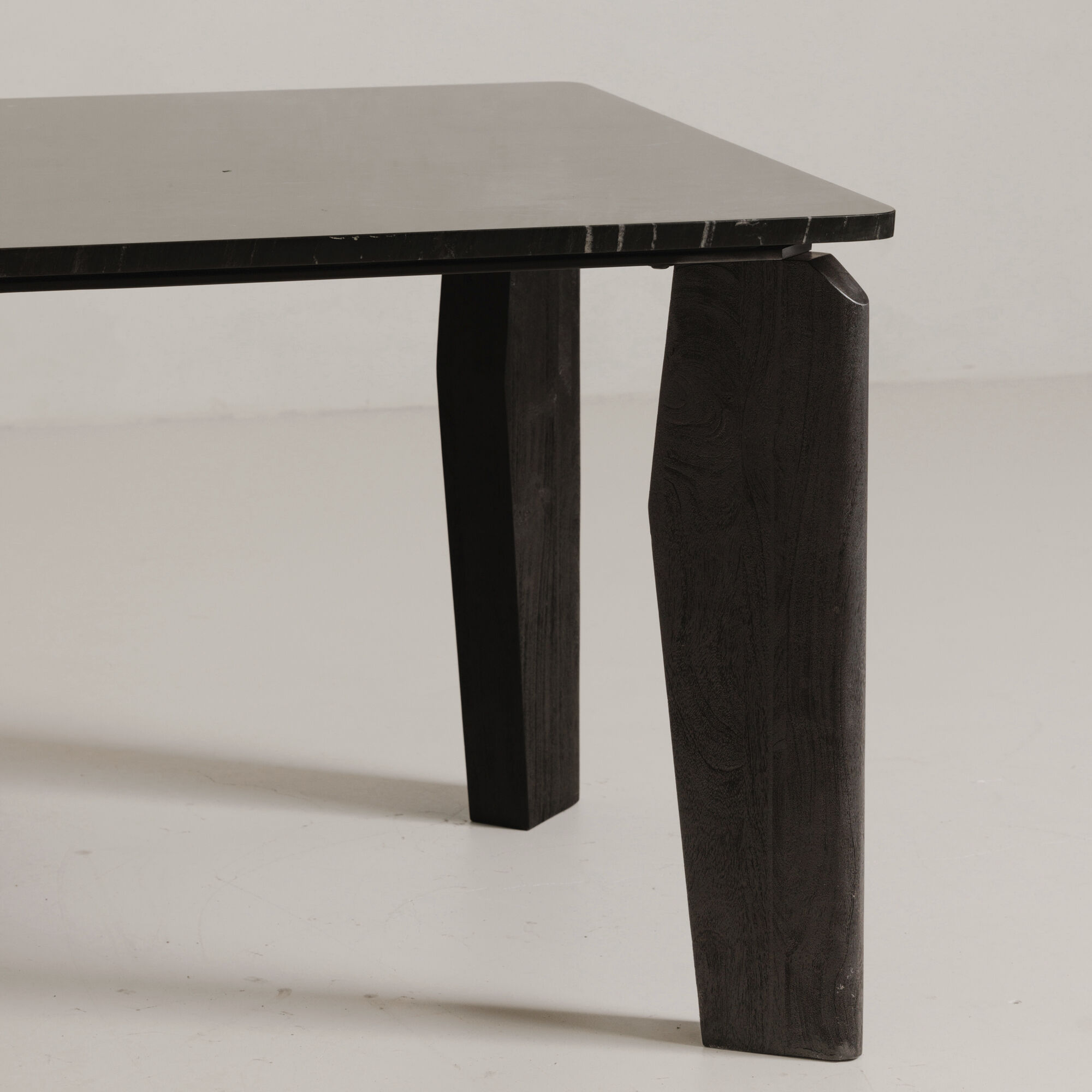 Satona 72 X 39 inch Black Dining Table