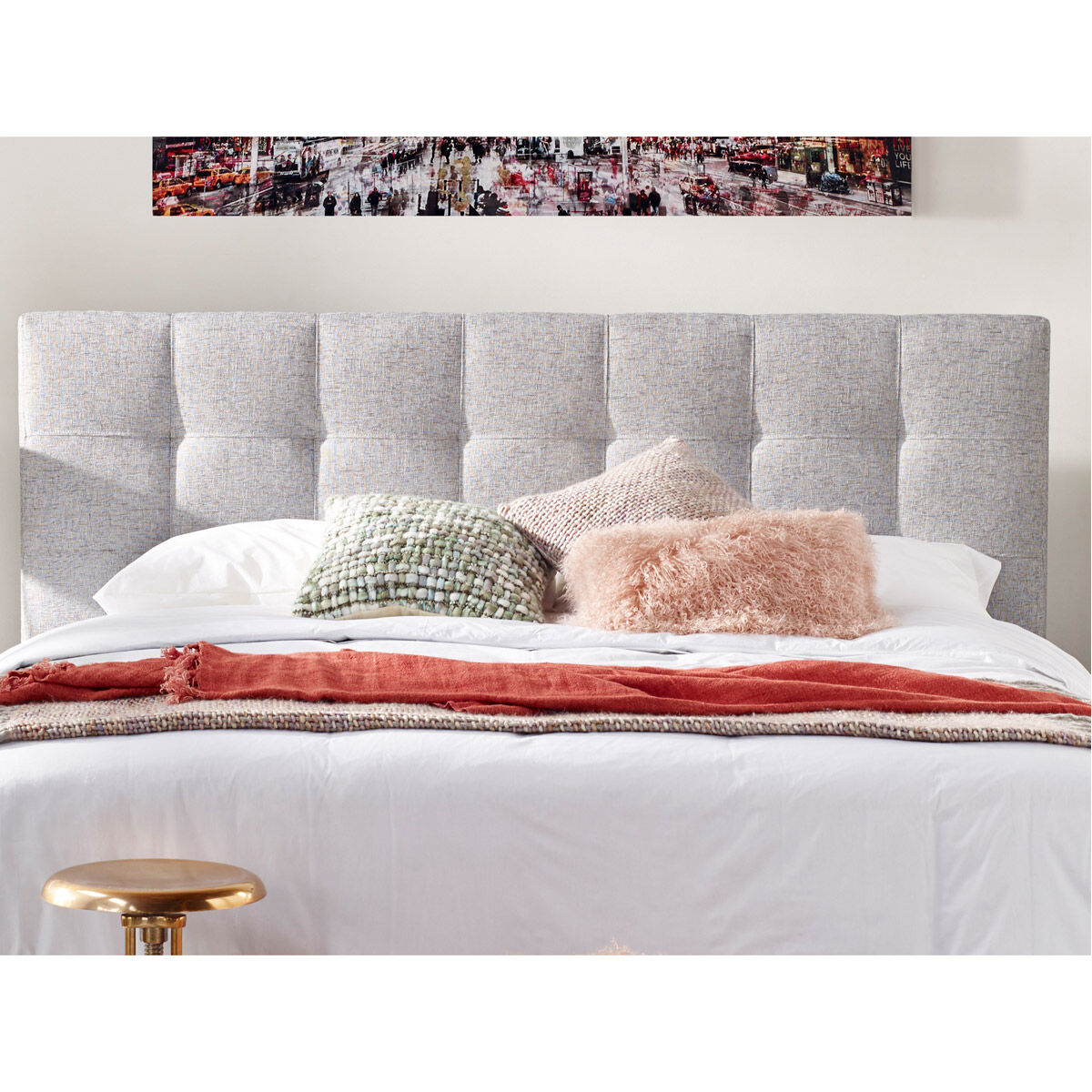 Lamb Fur 19 X 3 inch Pink Pillow