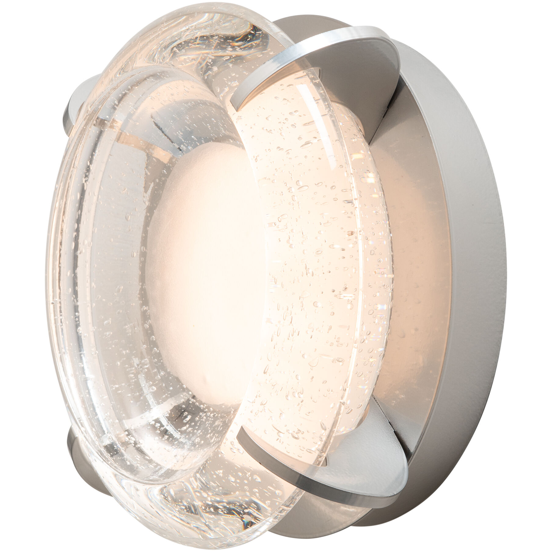 Lustra LED 11.6 inch Sterling Flush Mount/Sconce Ceiling Light, Art & Alchemy