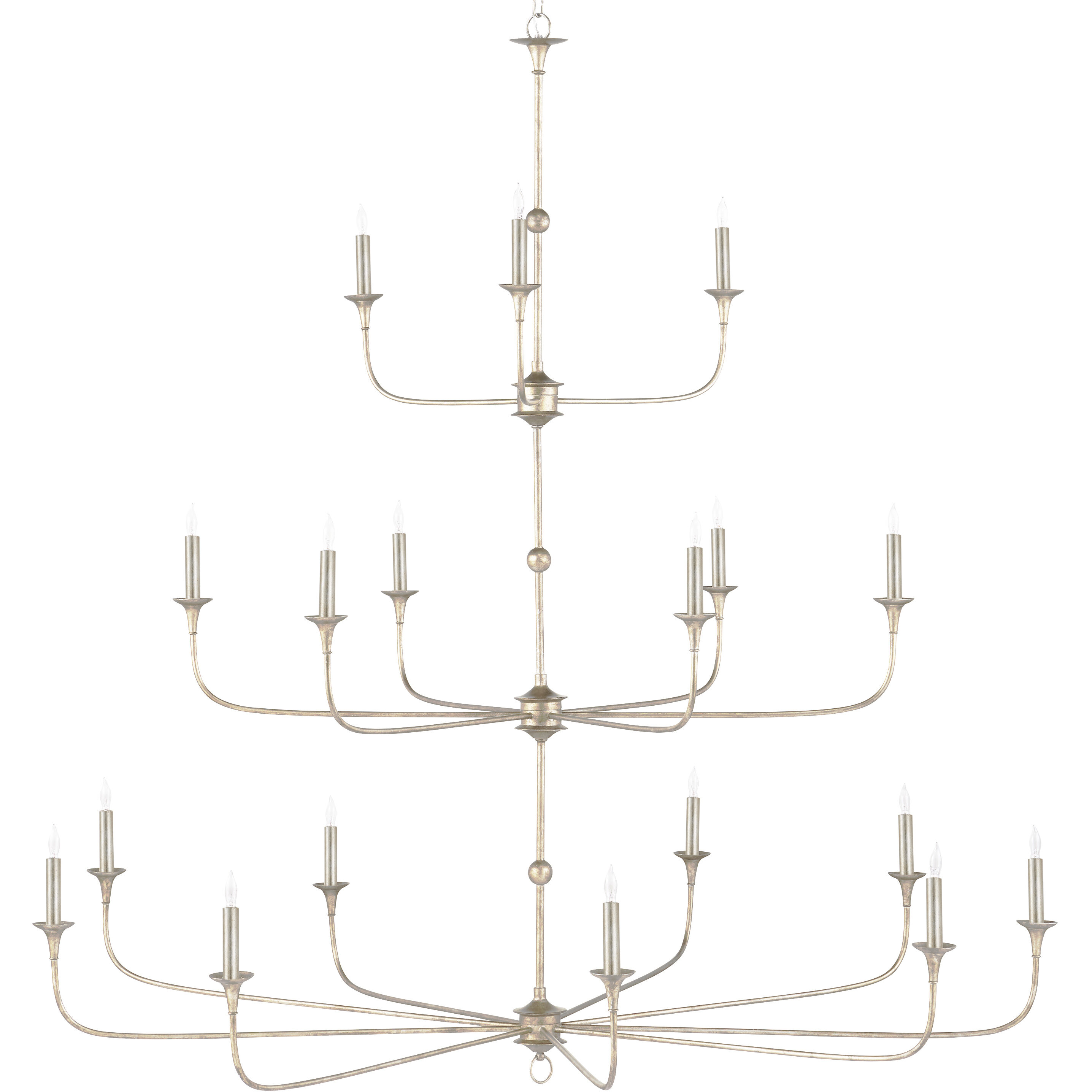 Nottaway 18 Light 60 inch Champagne Chandelier Ceiling Light, Grande