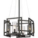 Marco 4 Light 16 inch Matte Black Pendant Ceiling Light
