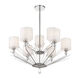 Sutton 9 Light 32 inch Polished Nickel Chandelier Ceiling Light