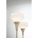 Florena 5 Light 26 inch Noble Brass Chandelier Ceiling Light