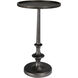 Terni 20 X 12 inch Matte Black Side Table