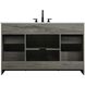 Austin 54 X 34 inch Rustic Grey Bathroom Vanity Cabinet