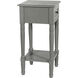 Hampton 28 X 14 inch Antique Gray End/Side Table