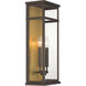 Briarlane 2 Light 20 inch Painted Legacy Brass and Dark Bronze Outdoor Wall Sconce
