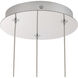 Akoya 11.13 inch Chrome Chandelier Ceiling Light