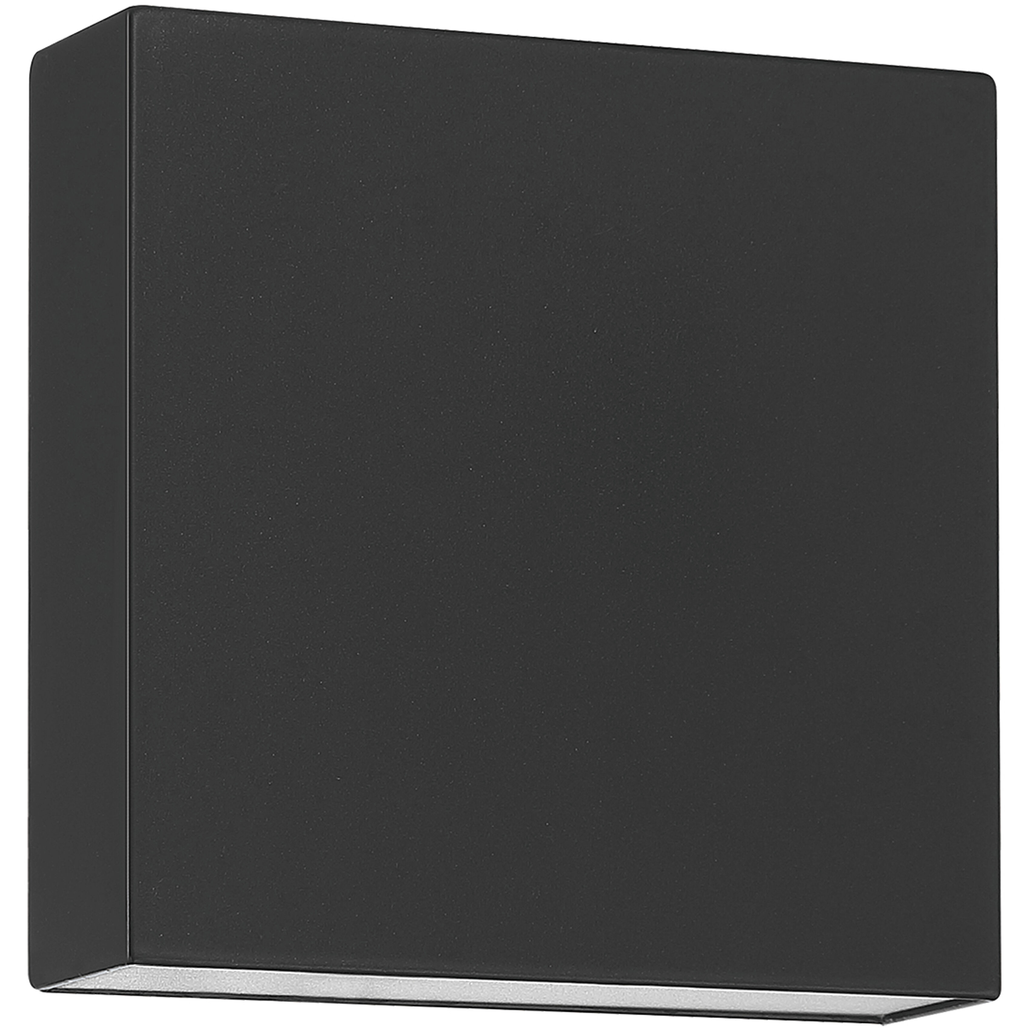 Strand 2 Light 6 inch Black Outdoor Wall Sconce