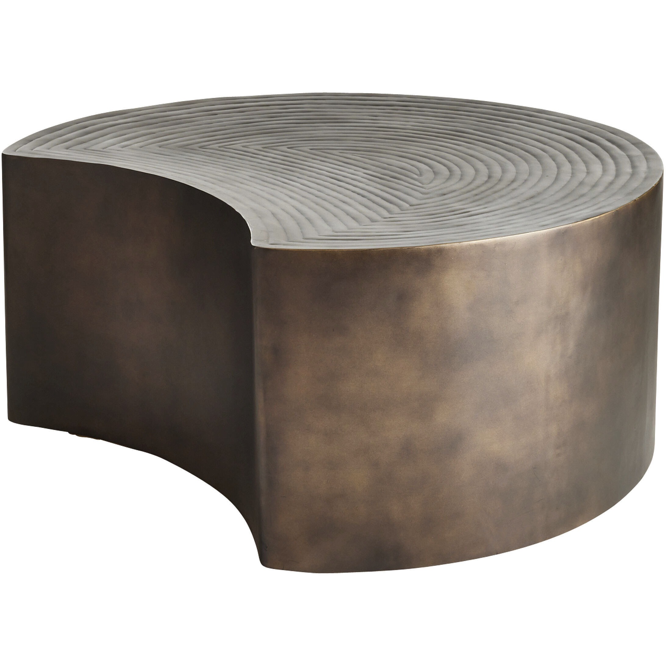 Cullen 36 X 27.5 inch Antique Bronze Coffee Table