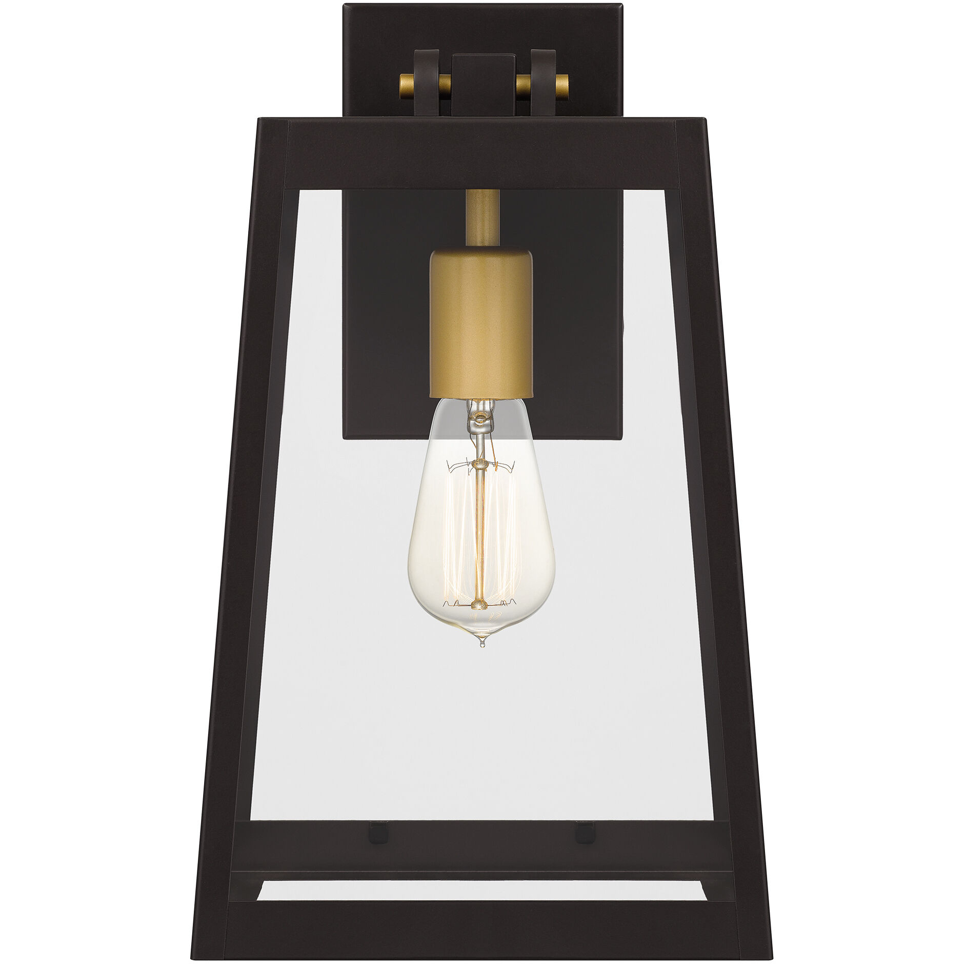 Amberly Grove 1 Light 14 inch Western Bronze Outdoor Wall Lantern