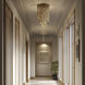 Ashgrove 8 Light 24 inch Legacy Brass Pendant Ceiling Light