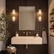 Burton 32 X 22 inch Plated Antique Brass Indoor Outdoor Mirror