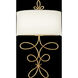 Gianella LED 11 inch Ardent Gold Leaf Wall Sconce Wall Light